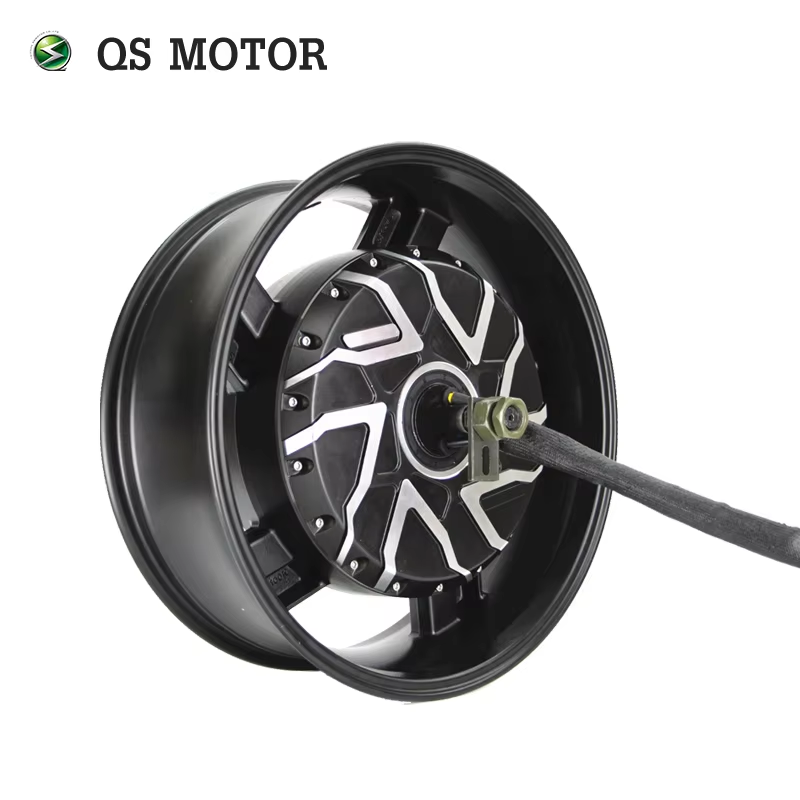 QSMOTOR QS273 V4 12000W 70H, y - 12000W Electric Motorcycle Hub Motor incelemesi ve fiyatı